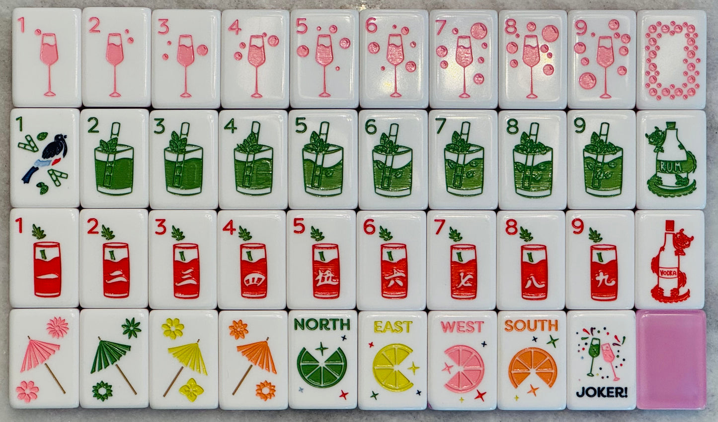 Let's Party! Cocktail Tile Set