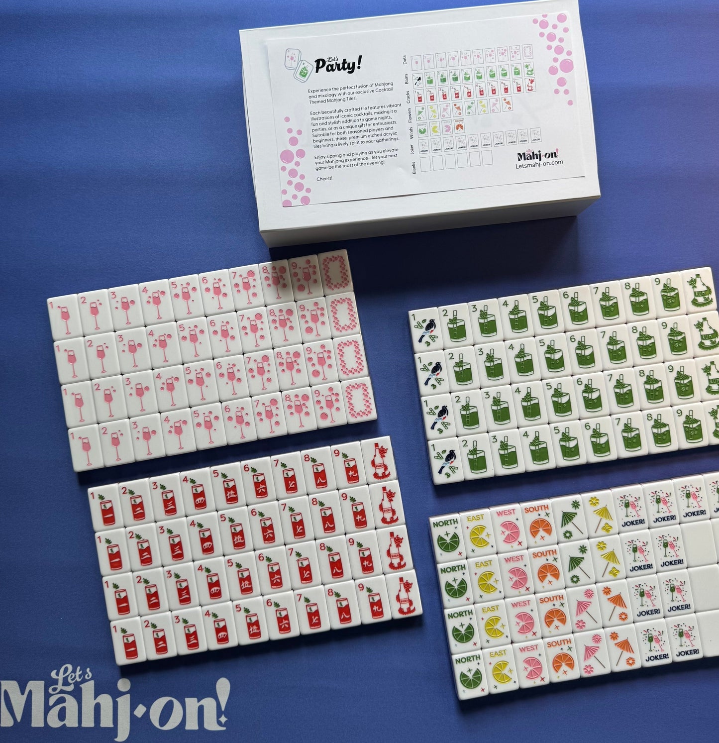 Let's Party! Cocktail Tile Set