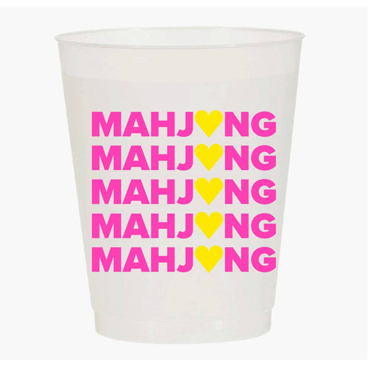 "MAHJONG HEART" FROST FLEX CUPS