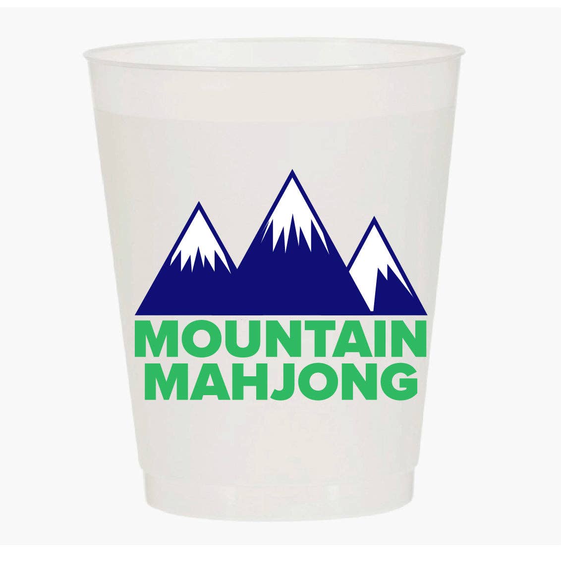 “MOUNTAIN MAHJONG” FROST FLEX CUPS
