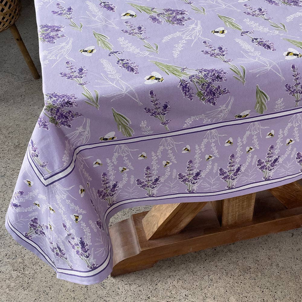 Lavender Bee Tablecloth