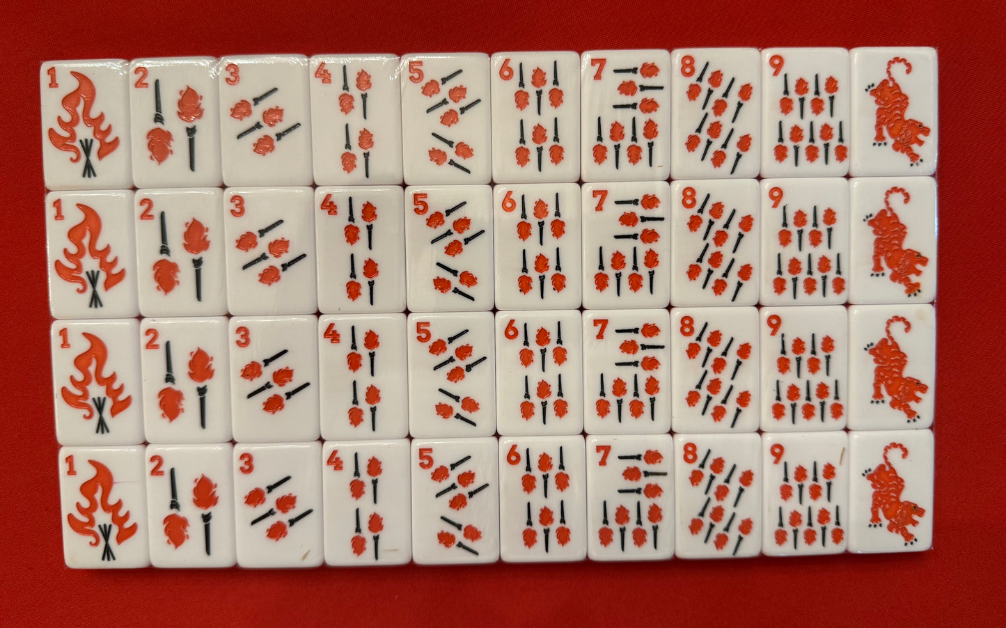 Let's Go Tigers! Tile Set