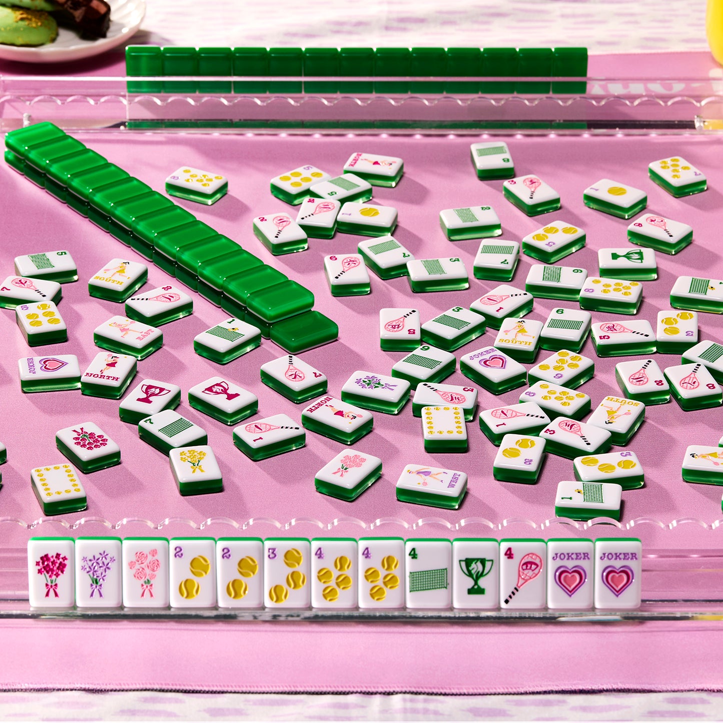 Let's Game. Set. Mahj! Tennis Tile Set