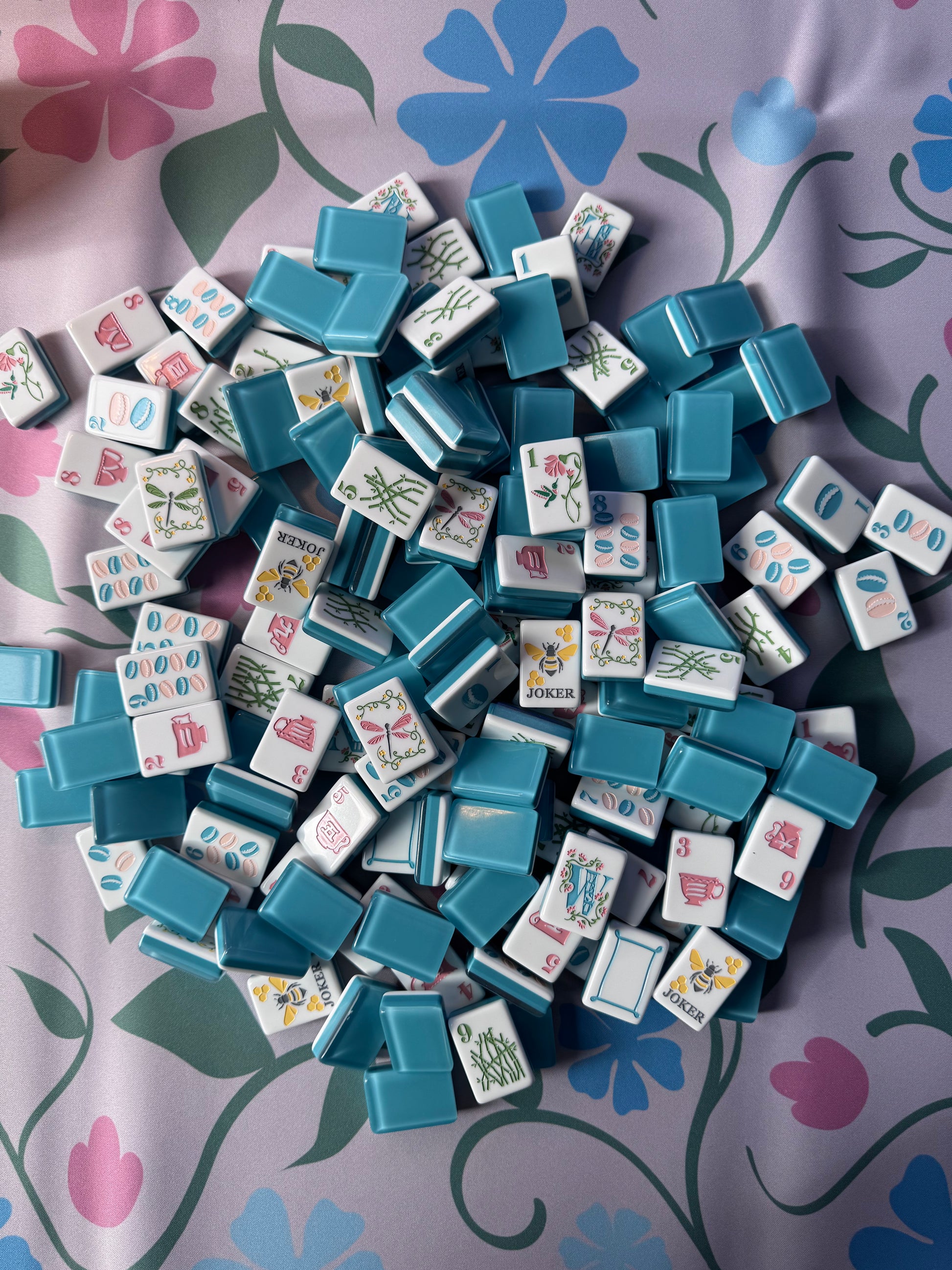 Party Tile Set Let's Garden Party Mahjong Tile Set | Let’s Mahj-On! – Let's Mahj-On!