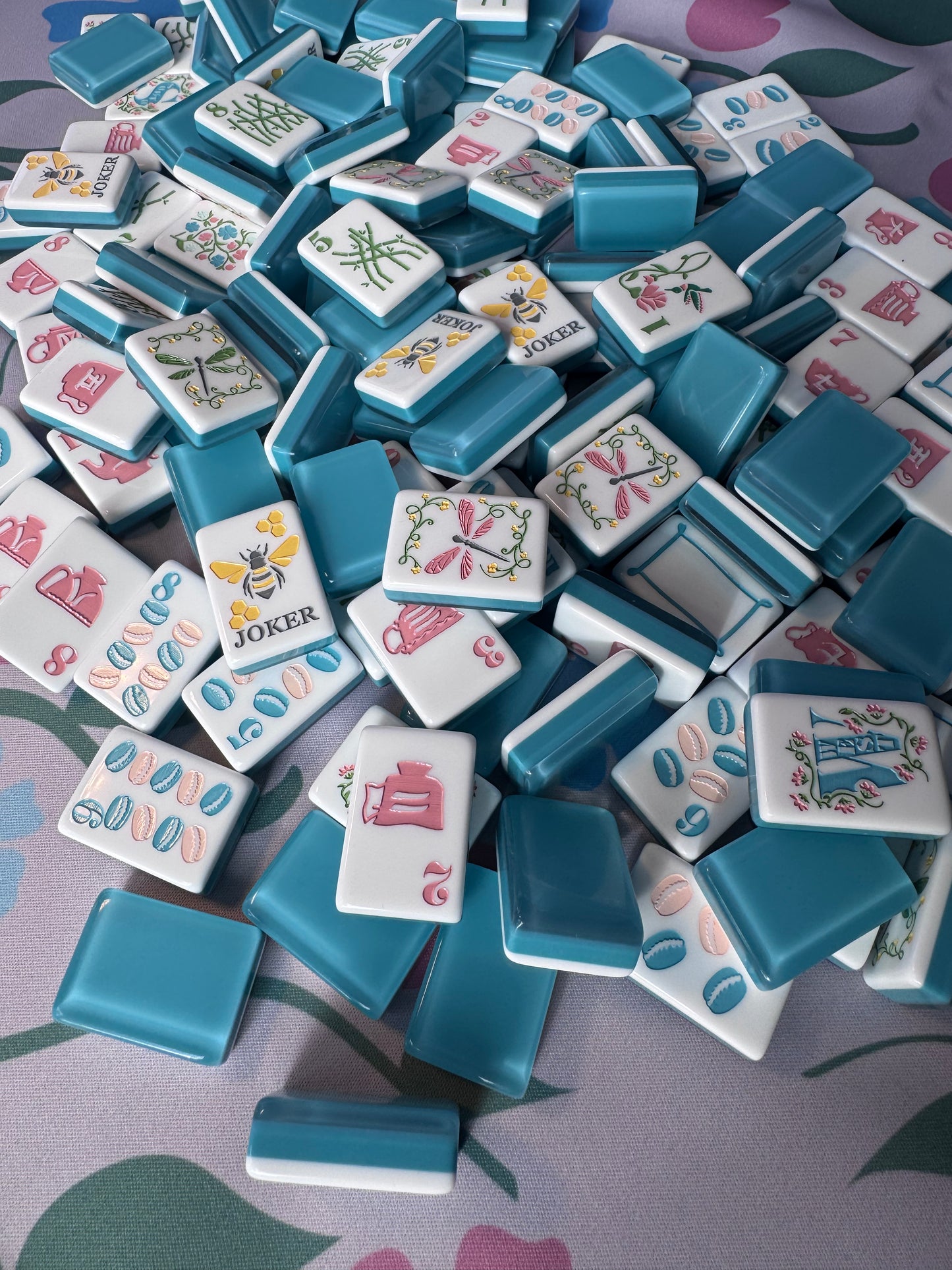 Party Tile Set Let's Garden Party Mahjong Tile Set | Let’s Mahj-On! – Let's Mahj-On!