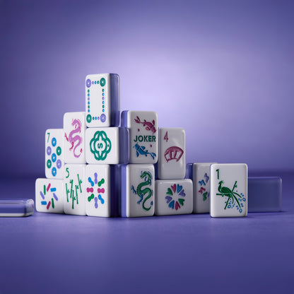 Let's Be Iconic! Jeweled-Purple Tile Set