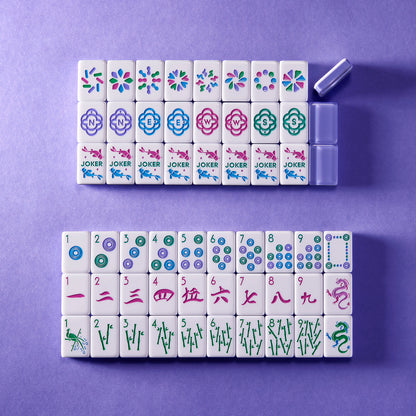Let's Be Iconic! Jeweled-Purple Tile Set