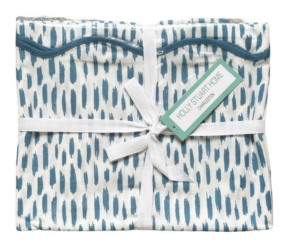 Dash Mahjong Tablecloth - Cadet