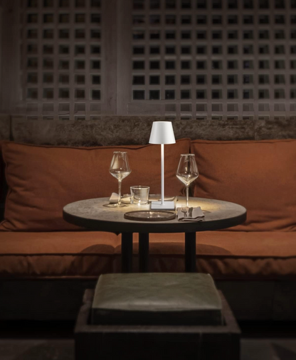 Cordless Table Lamps White - Set of 2