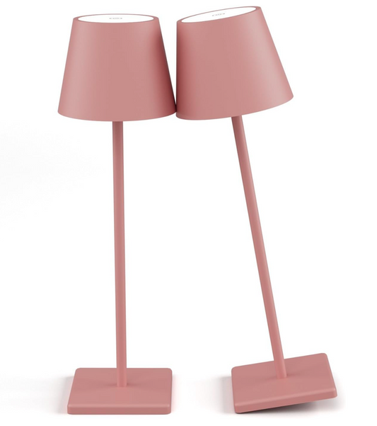 Cordless Table Lamps Soft Pink - Set of 2
