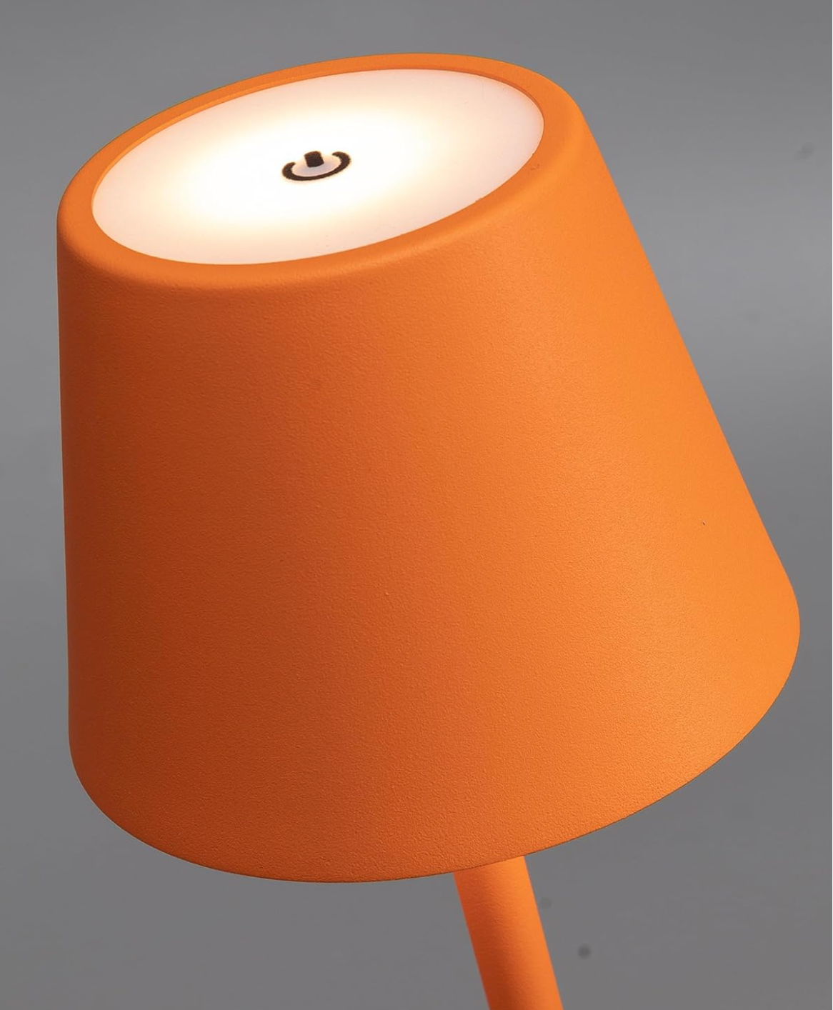 Cordless Table Lamps Orange - Set of 2
