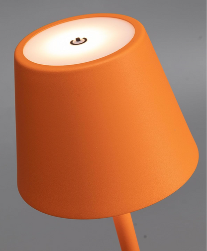Cordless Table Lamps Orange - Set of 2