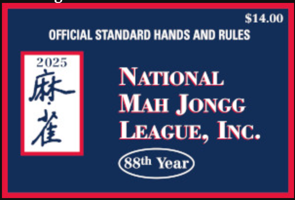 National Mahjong League Card