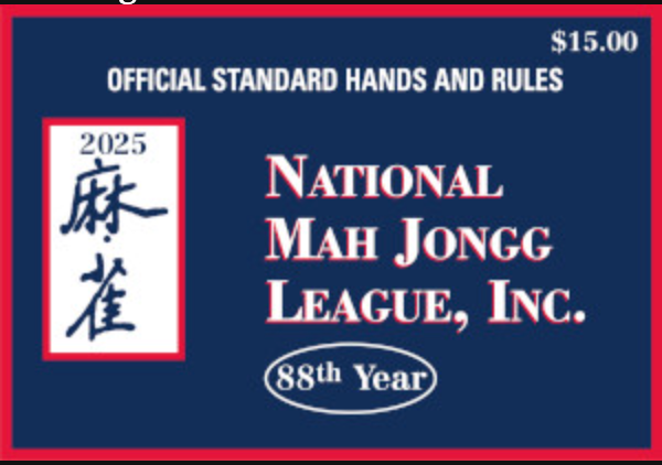 National Mahjong League Card