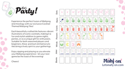 Let's Party! Cocktail Tile Set