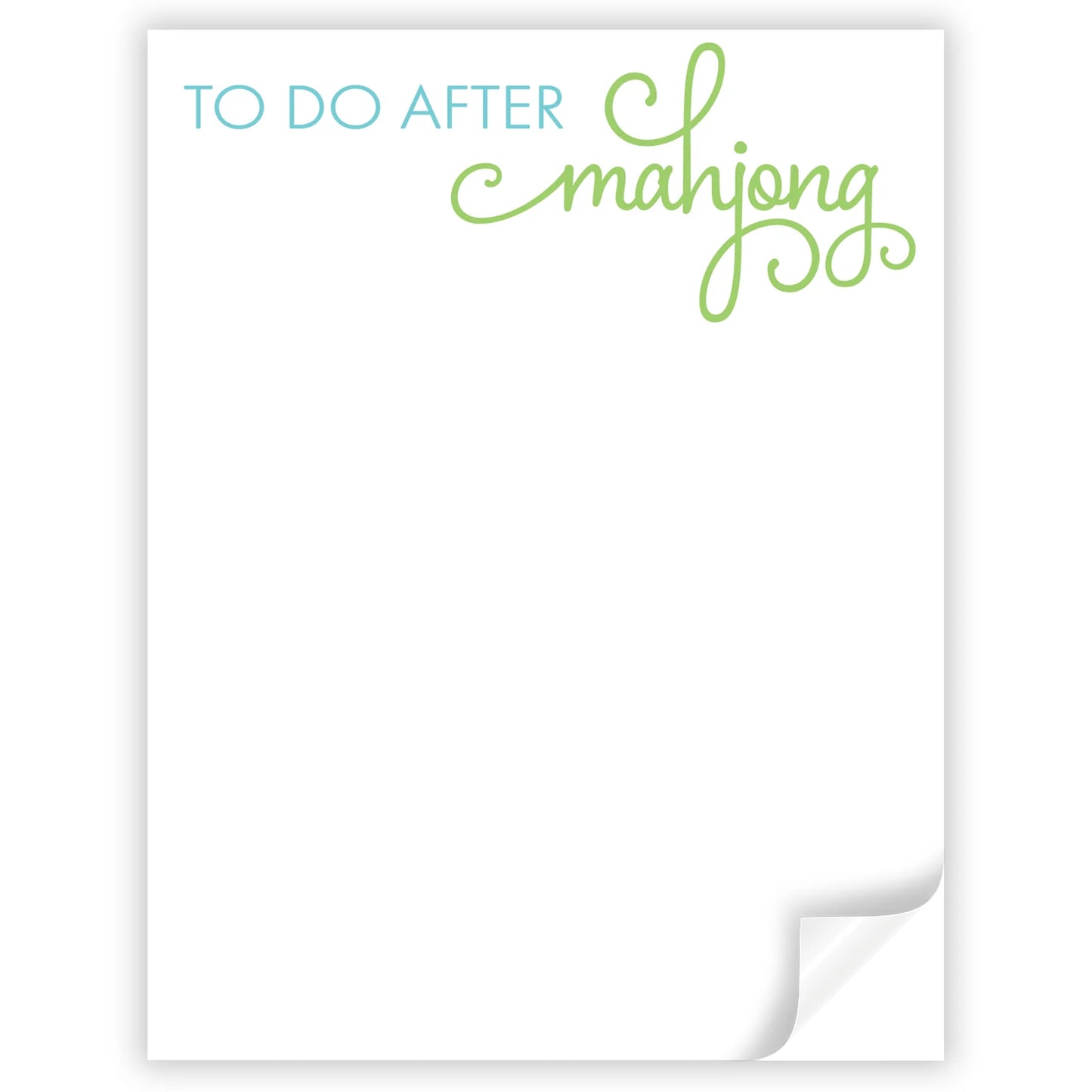 Mini Musts Notepad