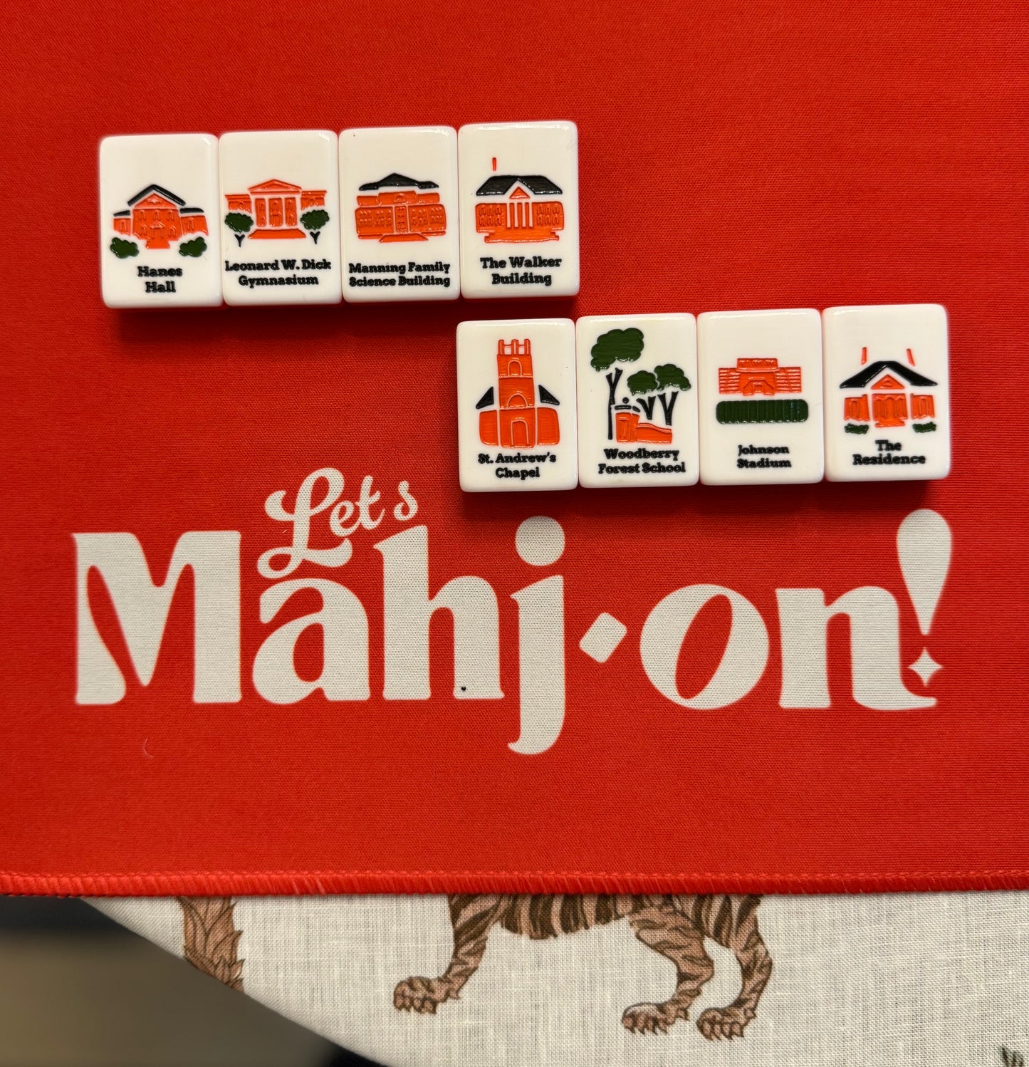 Let's Go Tigers! Tile Set
