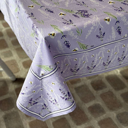 Lavender Bee Tablecloth