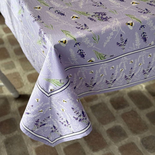 Lavender Bee Tablecloth